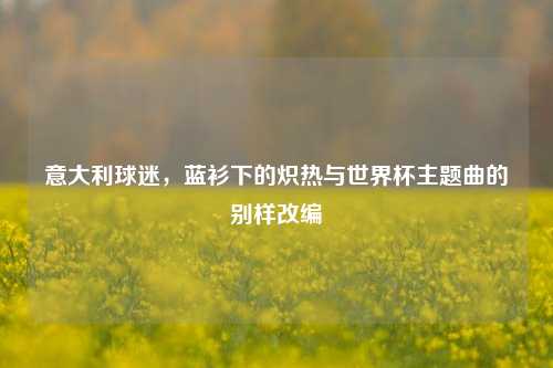 意大利球迷,蓝衫下的炽热与世界杯主题曲的别样改编