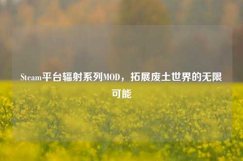 Steam平台辐射系列MOD,拓展废土世界的无限可能