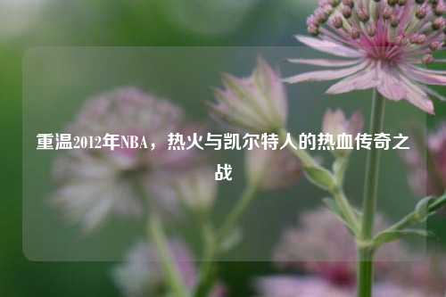 重温2012年NBA,热火与凯尔特人的热血传奇之战