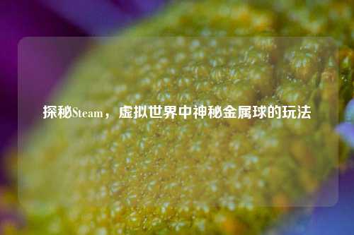 探秘Steam，虚拟世界中神秘金属球的玩法