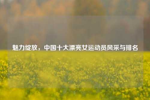 魅力绽放,中国十大漂亮女运动员风采与排名