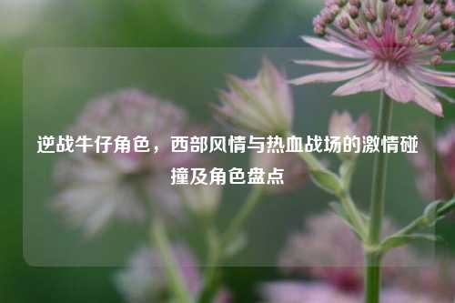 逆战牛仔角色,西部风情与热血战场的激情碰撞及角色盘点