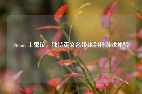 Steam 上鬼泣，独特英文名带来别样游戏体验