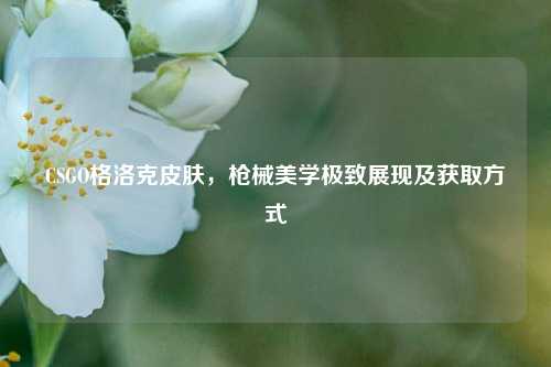 CSGO格洛克皮肤，枪械美学极致展现及获取方式
