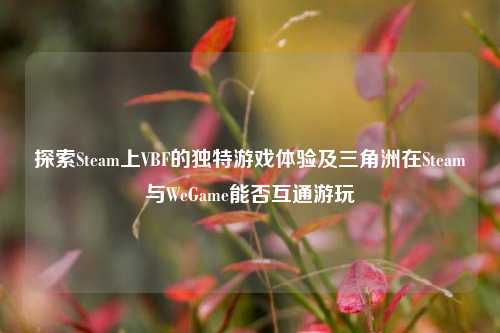 探索Steam上VBF的独特游戏体验及三角洲在Steam与WeGame能否互通游玩