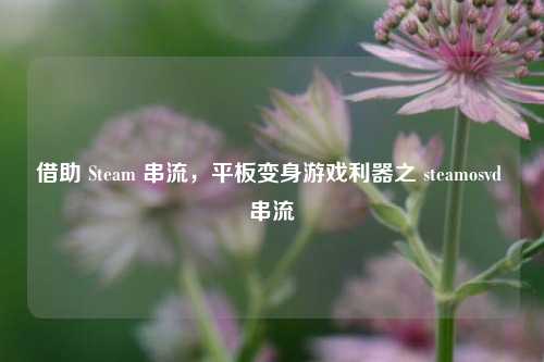 借助 Steam 串流，平板变身游戏利器之 steamosvd 串流