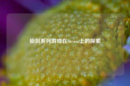 仙剑系列游戏在Steam上的探索
