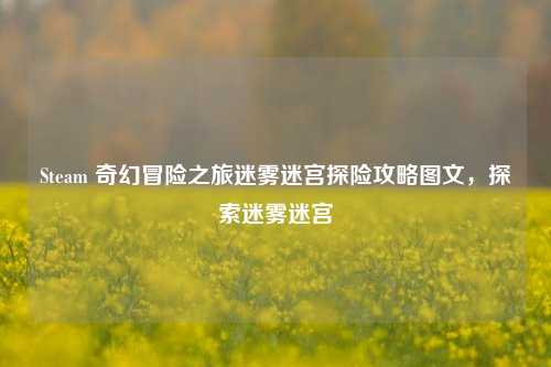 Steam 奇幻冒险之旅迷雾迷宫探险攻略图文，探索迷雾迷宫