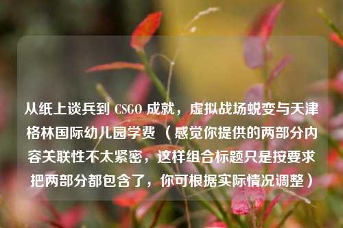 从纸上谈兵到 CSGO 成就,虚拟战场蜕变与天津格林国际幼儿园学费 (感觉你提供的两部分内容关联性不太紧密,这样组合标题只是按要求把两部分都包含了,你可根据实际情况调整)