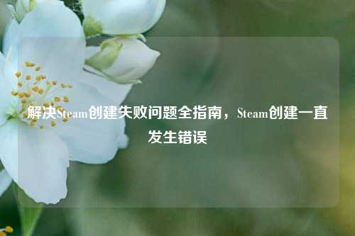 解决Steam创建失败问题全指南,Steam创建一直发生错误