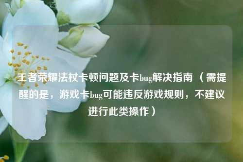 王者荣耀法杖卡顿问题及卡bug解决指南 (需提醒的是,游戏卡bug可能违反游戏规则,不建议进行此类操作)