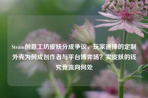 Steam创意工坊皮肤分成争议，玩家追捧的定制外壳为何成创作者与平台博弈场？卖皮肤的钱究竟流向何处