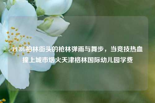 PUBG柏林街头的枪林弹雨与舞步,当竞技热血撞上城市烟火天津格林国际幼儿园学费