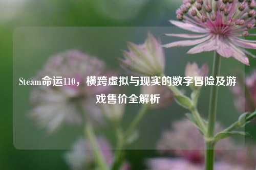 Steam命运110，横跨虚拟与现实的数字冒险及游戏售价全解析