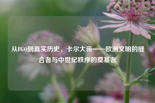 从FGO到真实历史,卡尔大帝——欧洲文明的缝合者与中世纪秩序的奠基者